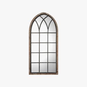Wall Decor Rustic Brown Mirroroutlet